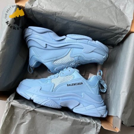 BALENCIAGA TRIPLE S TRAINER BLUE - BB205