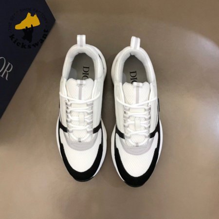 DIOR B22 SNEAKER WHITE BLACK - CD99