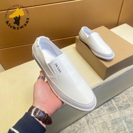 PRADA LOAFERS WHITE - PA010