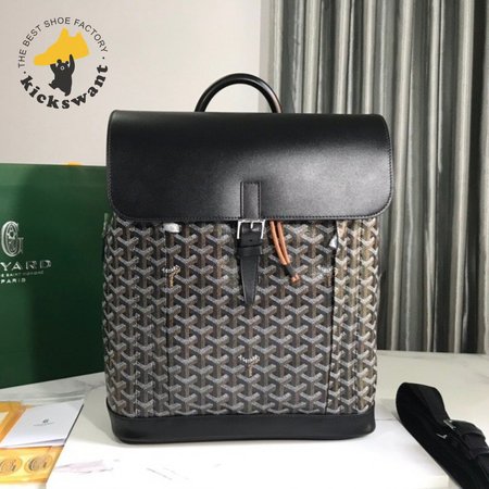 Goyard Alpin Backpack Goyardine Black