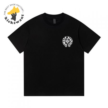 Chrome Hearts Crewneck Logo T-Shirt Black