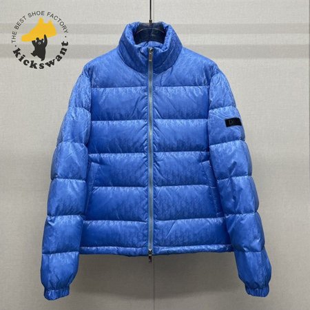 Dior Oblique Monogram Puffer Down Jacket