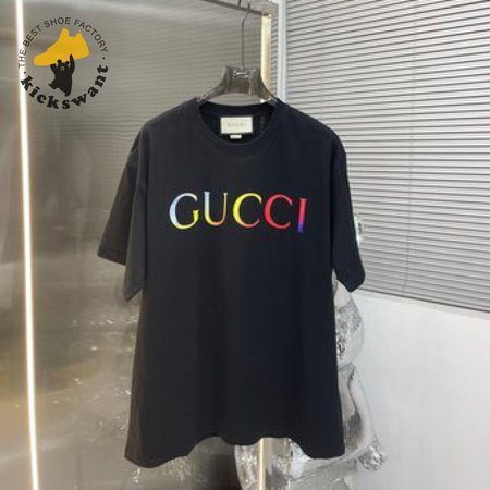 Gucci Remera Vs Everybody GG T-shirt Black