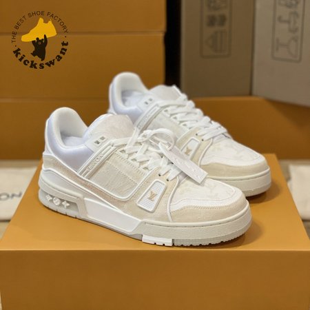 trainer beige white