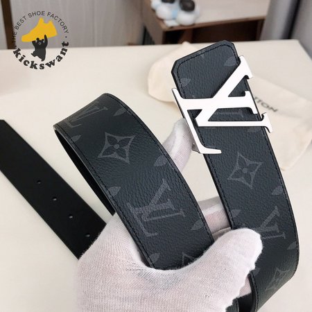 initiales belt monogram eclipse black/gray