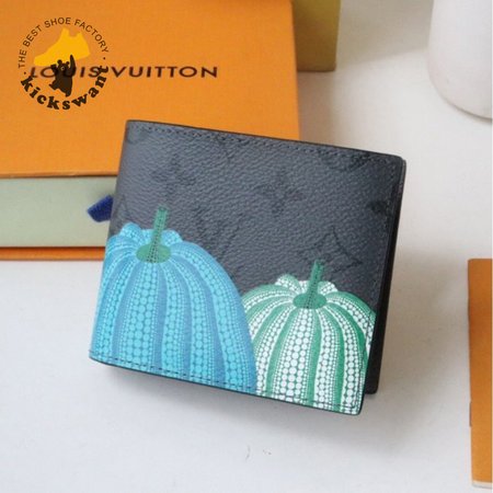 x YK Slender Wallet Pumpkin Print