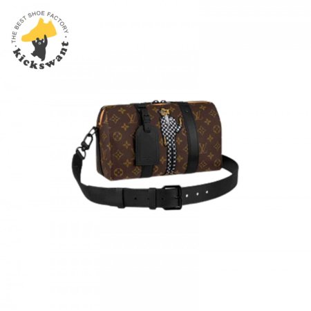 city keepall monogram canvas other in brown ldb037