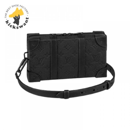 soft trunk wallet taurillon monogram leather lmb015