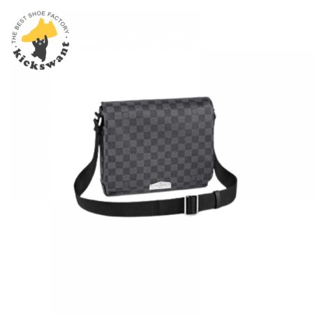 district pm damier graphite canvas lmb030