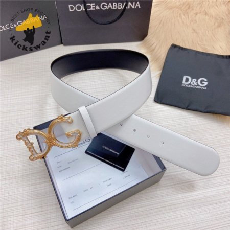 dolce & gabbana d&g logo leather belt