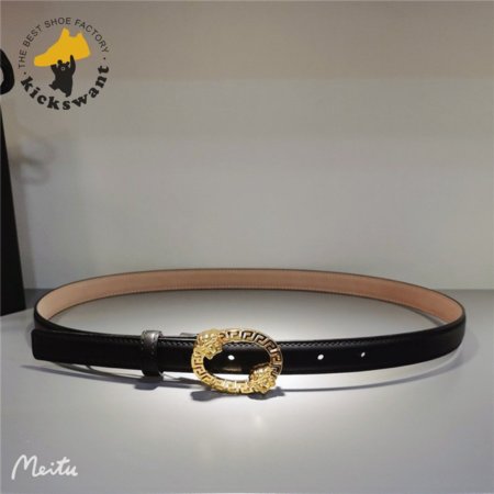 versace 2.0 collar buckle rivet belt