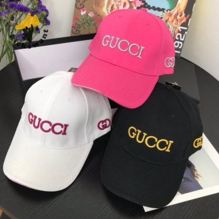 Best Gucci Court simple embroidery logo Baseball cap