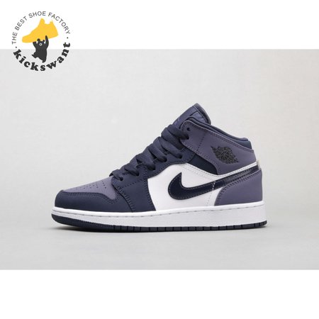 Air Jordan 1 Mid Obsidian Sanded Purple 36-46