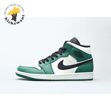 Air Jordan 1 Mid Pine Green 36-46