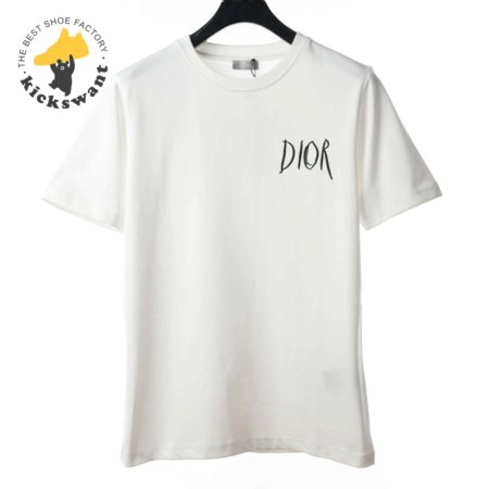 DIOR ARTIST SIGNATURE LETTER EMBROIDERY LOGO