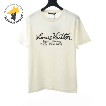 signature embroidered logo t-shirt