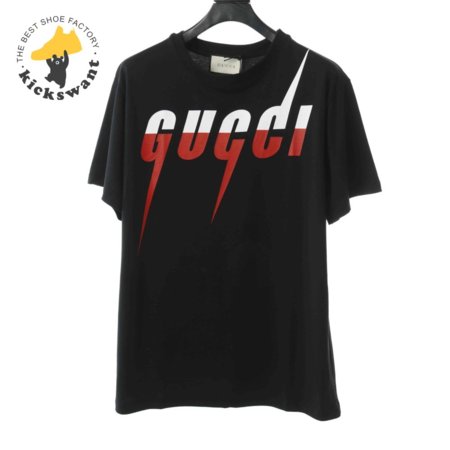 GUCCI PRINT T SHIRT WHITE - RED GC29