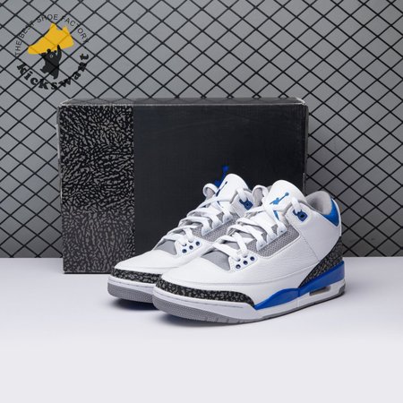 Jordan 3 Retro Racer Blue CT8532-145 Size 40-48.5