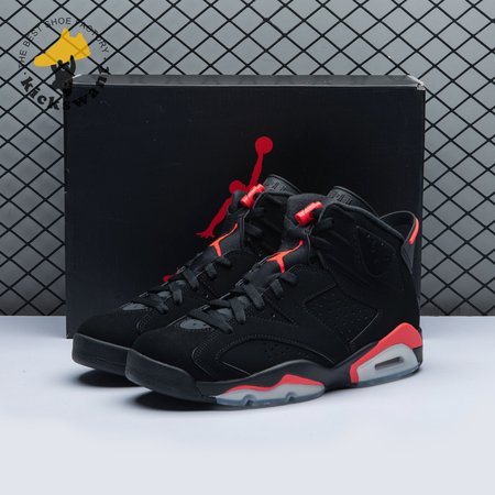 Jordan 6 Retro Black 'Infrared' 384664 060 Size 40-47.5