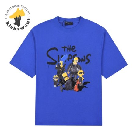 Balenciaga The Simpsons T-Shirt (B50) Blue