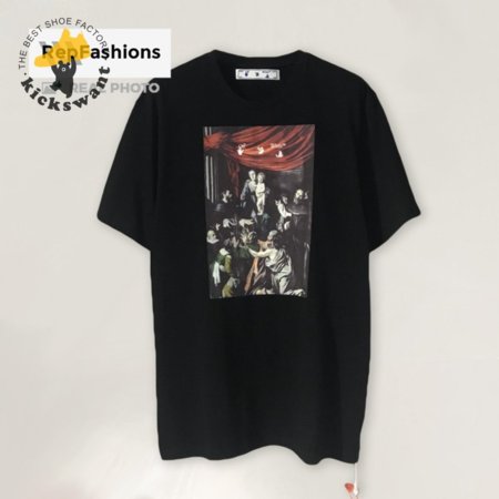 Off White Caravaggio Print Tee