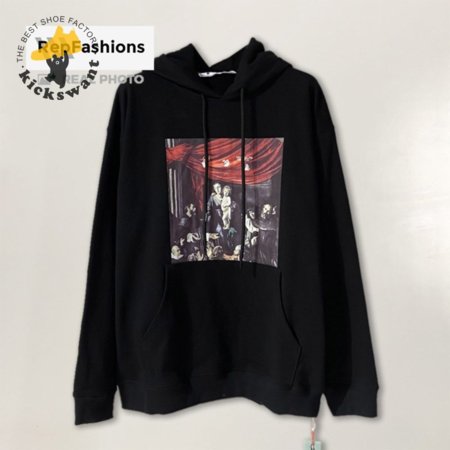 Off White Caravaggio Painting Hoodie