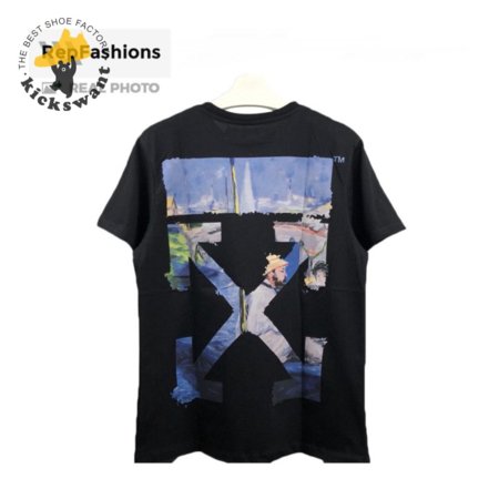 Off White Colored Diag Arrows T Shirt