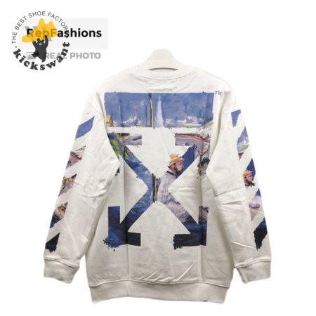 Off White Colored Diag Arrows Sweatshirt SS19