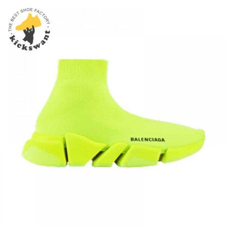 BALENCIAGA MEN'S SPEED 2.0 SNEAKER IN YELLOW - BB140