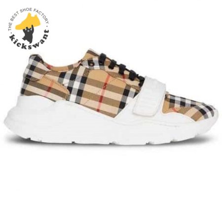 BURBERRY VINTAGE CHECK COTTON SNEAKER - BBR1