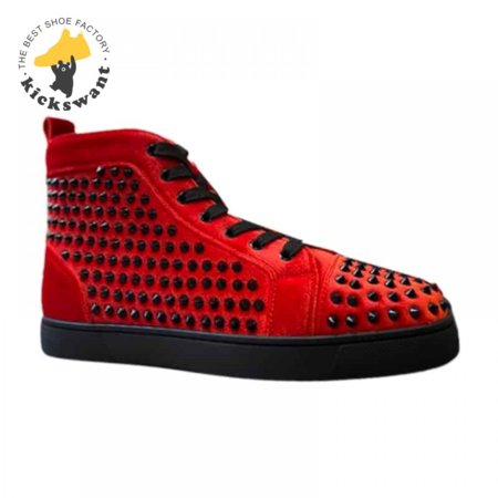 CHRISTIAN LOUBOUTIN HIGH TOP SNEAKER - CL123