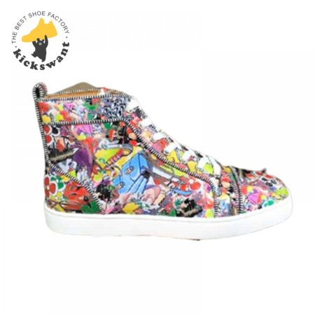 CHRISTIAN LOUBOUTIN HIGH TOP SNEAKER - CL118