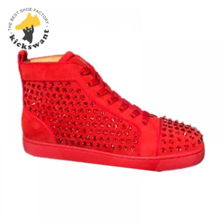 CHRISTIAN LOUBOUTIN HIGH TOP SNEAKER - CL116