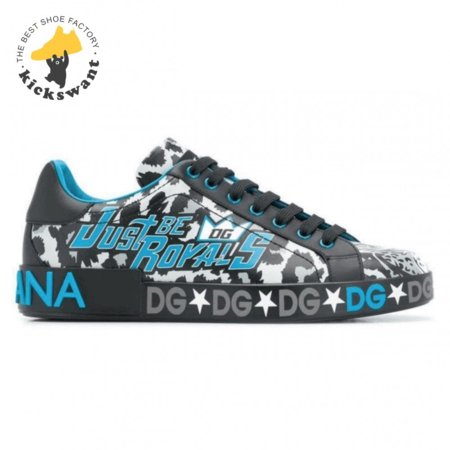 DOLCE & GABBANA PORTOFINO JUNGLE SPORT SNEAKERS - DG90