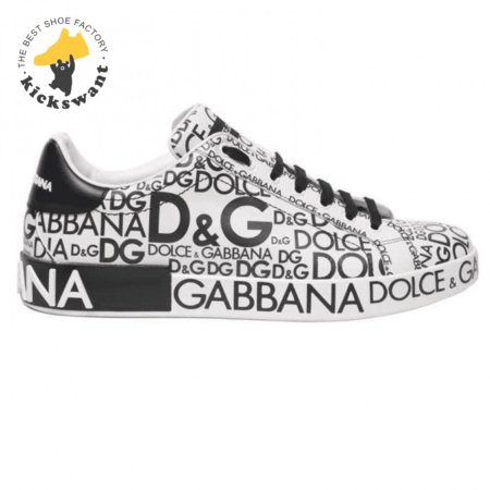 DOLCE & GABBANA LOGO PRINT SNEAKERS - DG13